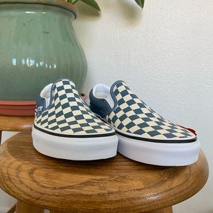 VANS CHECKERBOARD SLIP ON